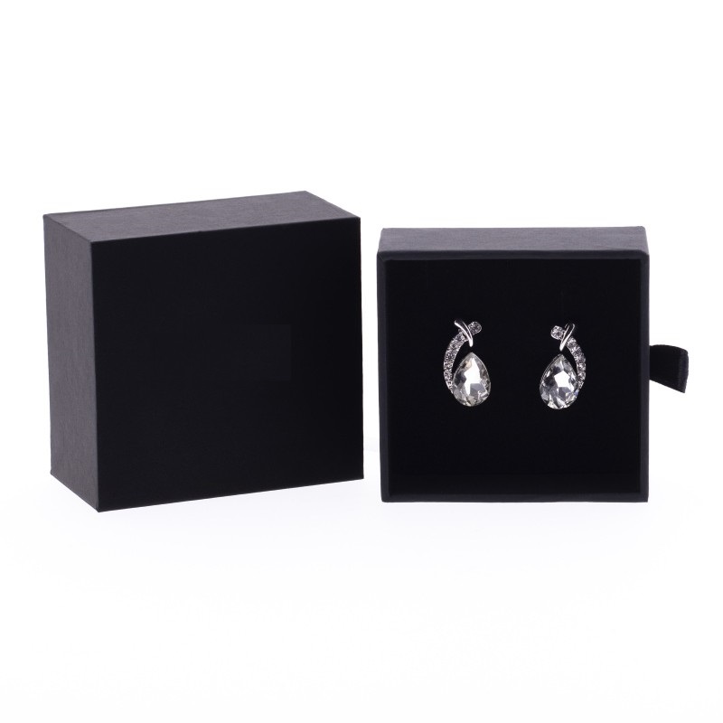 Caja BIP Luxe pendientes + cadena/colgante 73x69x39 mm.